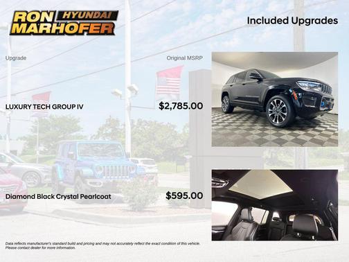 Diamond Black Crystal Pearlcoat 2023 Jeep Grand Cherokee 4xe Overland