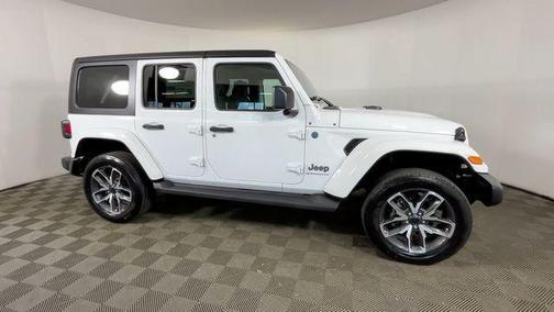 Bright White Clearcoat 2024 Jeep Wrangler 4xe Sport S