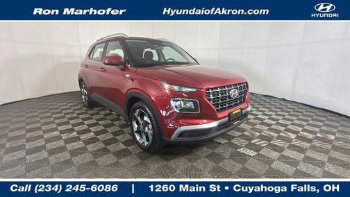Ultimate Red 2025 Hyundai VENUE SEL