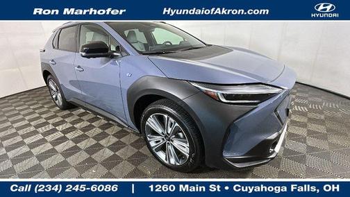 Harbor Mist Gray Pearl 2023 Subaru Solterra Limited