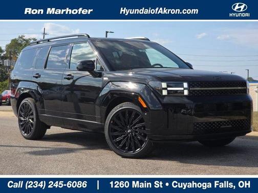Phantom Black 2026 Hyundai SANTA FE Calligraphy