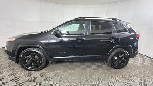 Diamond Black Crystal Pearlcoat 2018 Jeep Cherokee Limited