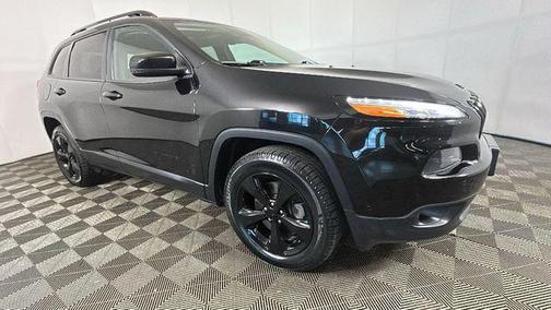 Diamond Black Crystal Pearlcoat 2018 Jeep Cherokee Limited