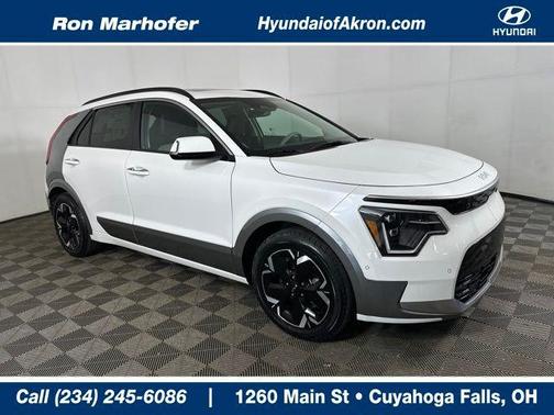 Snow White Pearl 2023 Kia Niro EV Wave