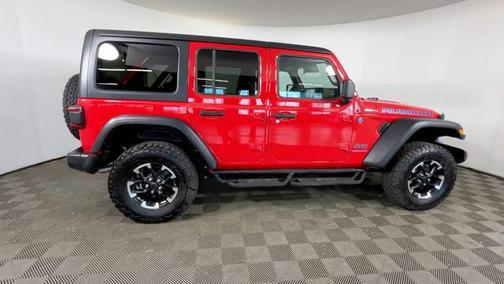 Firecracker Red Clearcoat 2024 Jeep Wrangler 4xe Rubicon