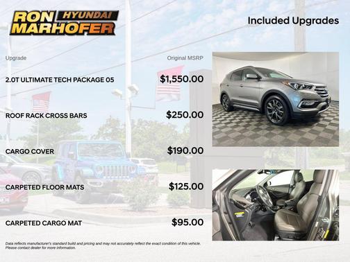 Mineral Gray 2017 Hyundai Santa Fe Sport 2.0L Turbo Ultimate