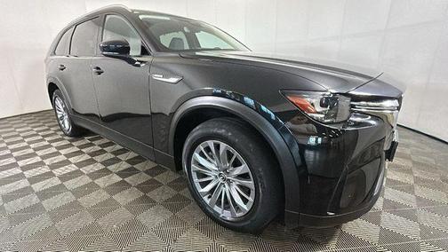 Jet Black Mica 2024 Mazda CX-90 PHEV Preferred