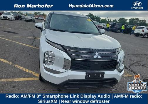 White Diamond 2023 Mitsubishi Outlander ES S-AWC