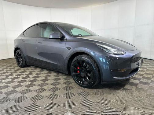 Midnight Silver Metallic 2021 Tesla Model Y Long Range Dual Motor All-Wheel Drive