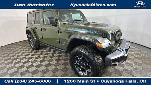 Sarge Green Clearcoat 2023 Jeep Wrangler 4xe Rubicon