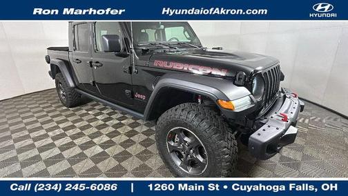 Black Clearcoat 2021 Jeep Gladiator Rubicon