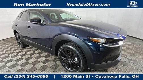 Deep Crystal Blue Mica 2025 Mazda CX-30 2.5 S Select Sport