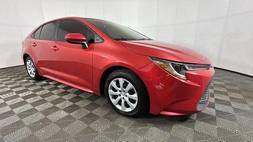 Barcelona Red Metallic 2020 Toyota Corolla LE