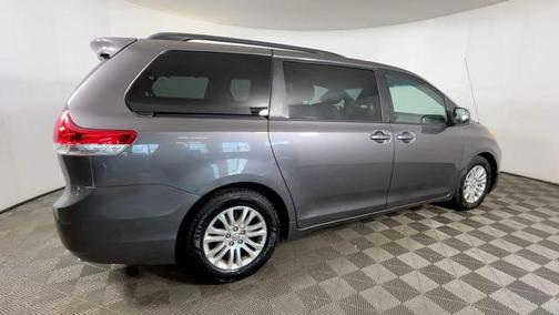 Predawn Gray Mica 2012 Toyota Sienna XLE