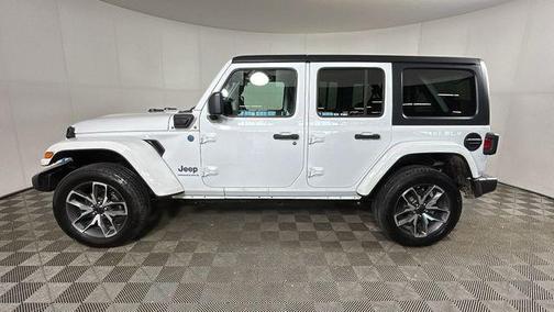 Bright White Clearcoat 2024 Jeep Wrangler 4xe Sport S