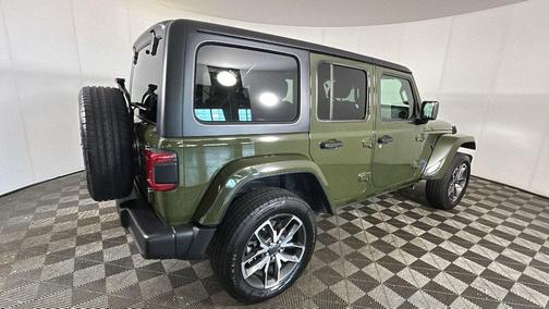 Sarge Green Clearcoat 2024 Jeep Wrangler 4xe Sport S