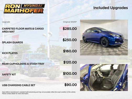 Deep Blue Pearl 2025 Nissan Leaf SV PLUS