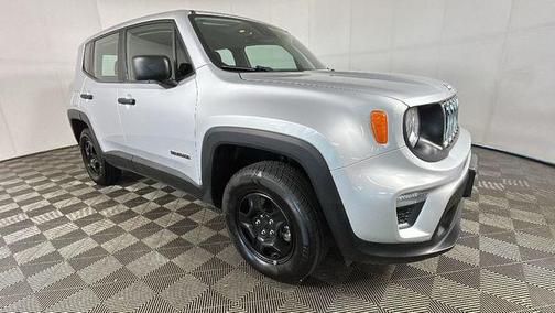 Glacier Metallic Clearcoat 2021 Jeep Renegade Sport