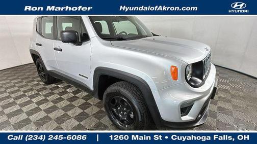 Glacier Metallic Clearcoat 2021 Jeep Renegade Sport