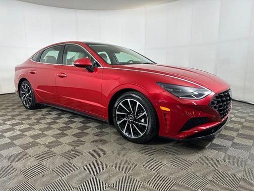 Calypso Red 2021 Hyundai SONATA Limited