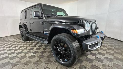 Black Clearcoat 2023 Jeep Wrangler 4xe Sahara