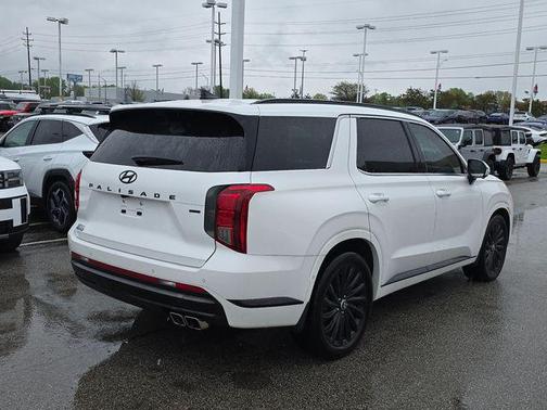 Hyper White 2024 Hyundai PALISADE Calligraphy Night Edition