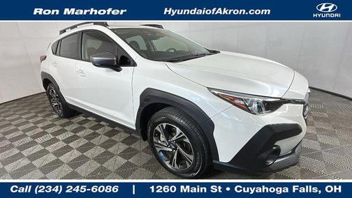 Crystal White Pearl 2024 Subaru Crosstrek Premium