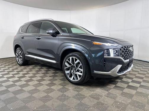 Portofino Gray 2022 Hyundai SANTA FE Calligraphy