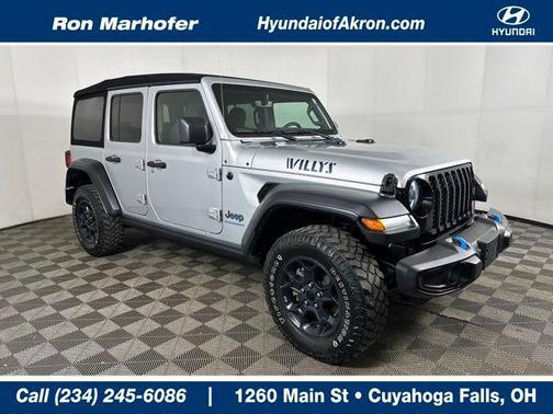 Silver Zynith Clearcoat 2023 Jeep Wrangler 4xe Base