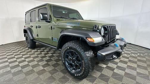 Sarge Green Clearcoat 2023 Jeep Wrangler 4xe Base