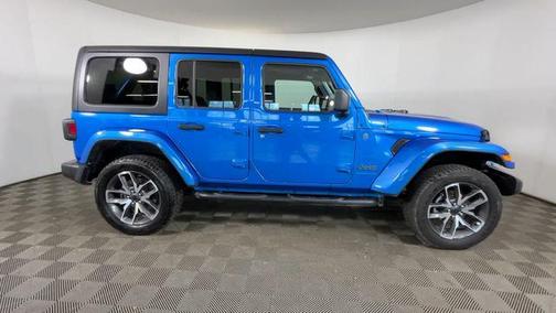 Hydro Blue Pearlcoat 2024 Jeep Wrangler 4xe Sport S
