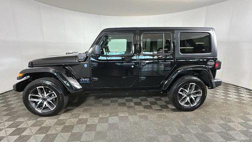 Black Clearcoat 2024 Jeep Wrangler 4xe Sport S
