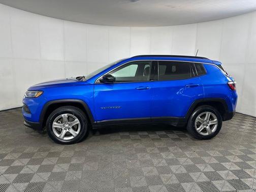 Laser Blue Pearlcoat 2023 Jeep Compass Latitude