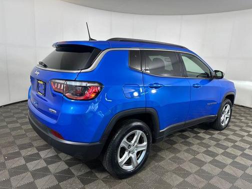 Laser Blue Pearlcoat 2023 Jeep Compass Latitude