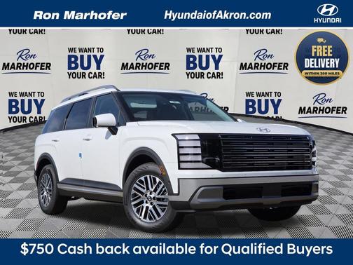 Creamy White Pearl 2027 Hyundai PALISADE SEL Premium 7P