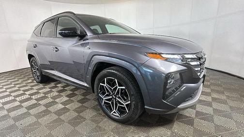 Titan Gray 2024 Hyundai TUCSON Hybrid N Line
