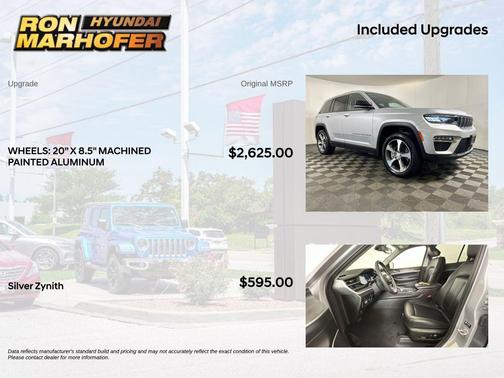 Silver Zynith 2024 Jeep Grand Cherokee 4xe Base