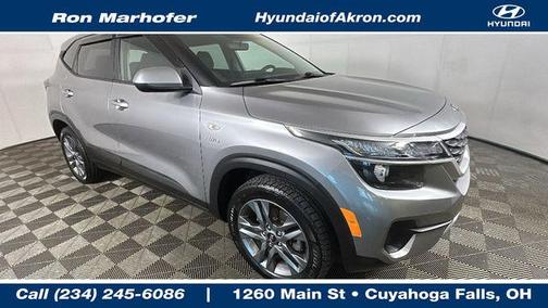 Steel Gray 2021 Kia Seltos LX