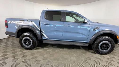 Azure Gray Metallic Tri-Coat 2025 Ford Ranger Raptor