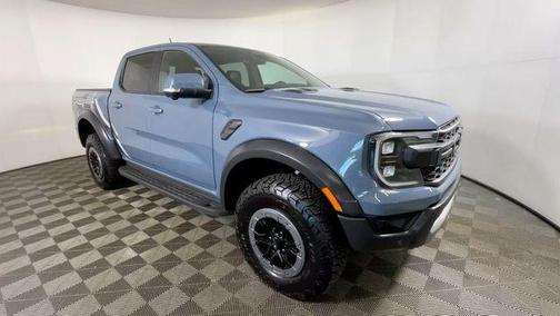 Azure Gray Metallic Tri-Coat 2025 Ford Ranger Raptor