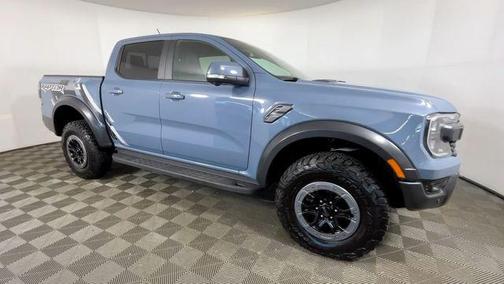 Azure Gray Metallic Tri-Coat 2025 Ford Ranger Raptor