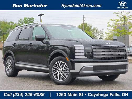 Abyss Black Pearl 2026 Hyundai PALISADE SEL Premium 8P