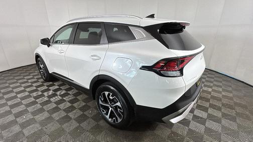 Snow White Pearl 2023 Kia Sportage Hybrid EX