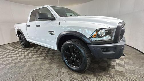 Bright White Clearcoat 2020 RAM 1500 Classic Warlock Quad Cab 4x4 6'4' Box