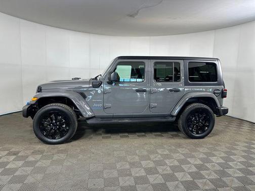 Sting-Gray Clearcoat 2023 Jeep Wrangler 4xe Sahara