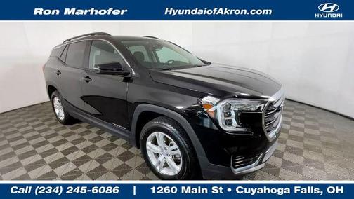 Ebony Twilight Metallic 2023 GMC Terrain SLE
