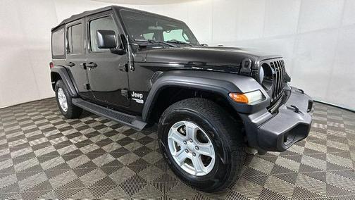 Black Clearcoat 2018 Jeep Wrangler Unlimited Sport