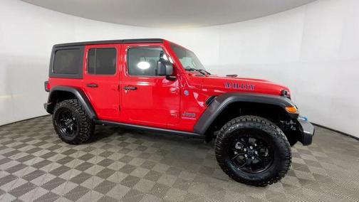 Firecracker Red Clearcoat 2024 Jeep Wrangler 4xe Willys