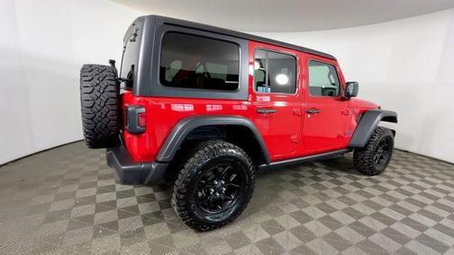Firecracker Red Clearcoat 2024 Jeep Wrangler 4xe Willys