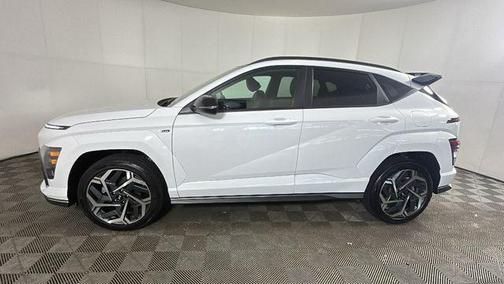 Atlas White 2024 Hyundai KONA N Line